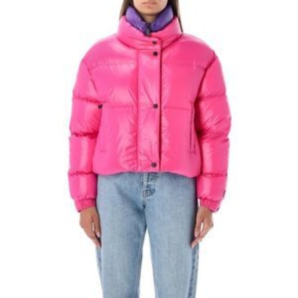 Add Jackets & Blazers - Add Women's fuchsia purple Down Jacket